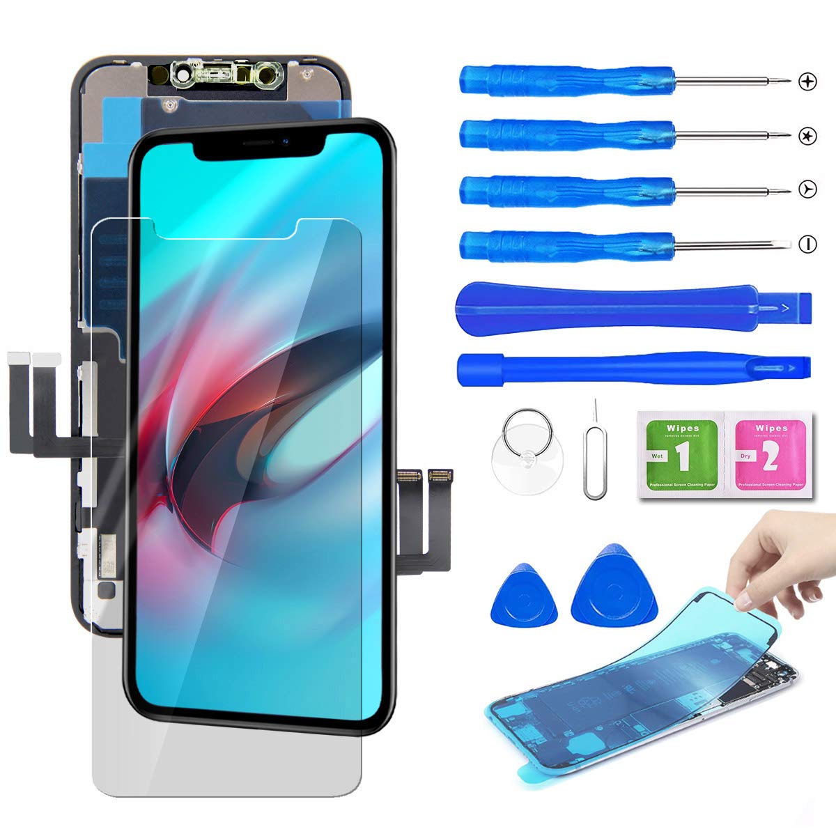 Amazon.co.jp: iPhone 11 交換用スクリーン (モデル:A2111 A2223 A2221